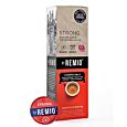 St Remio Strong Packung und Kapsel für Caffitaly