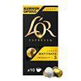 L'OR Lungo Mattinata package and capsule for Nespresso®