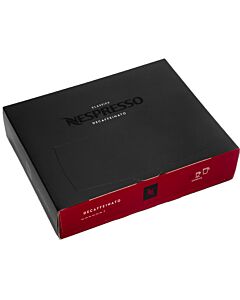 Nespresso Decaffeinato Packung und Kapsel für Nespresso Pro