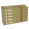Packung mit 100 Aluminiumkapseln Kaffekapslen Lungo für Nespresso