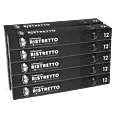 Packung mit 100 Aluminiumkapseln Kaffekapslen Ristretto für Nespresso