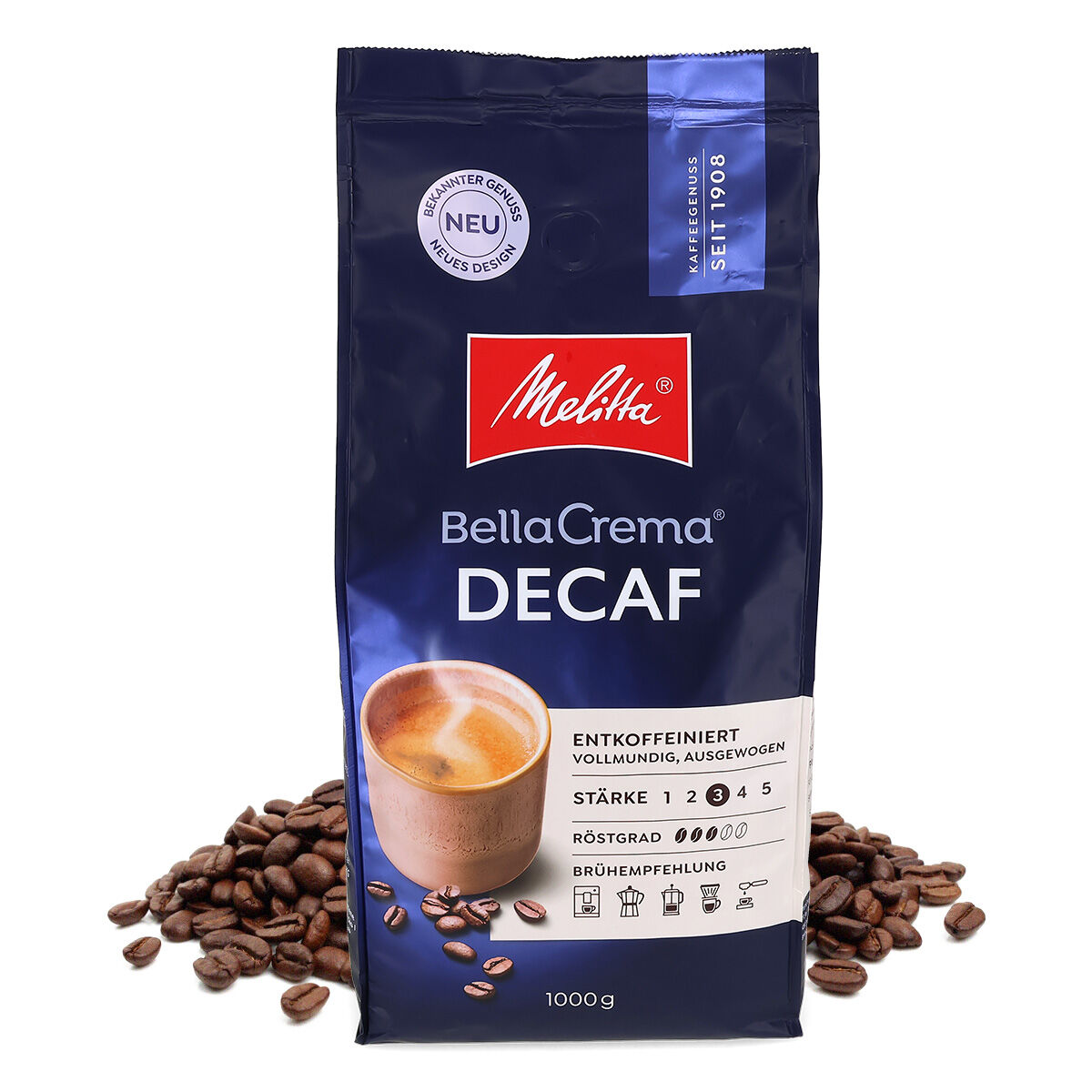 BellaCrema\u0020Entkoffeiniert\u0020\u002D\u0020Melitta