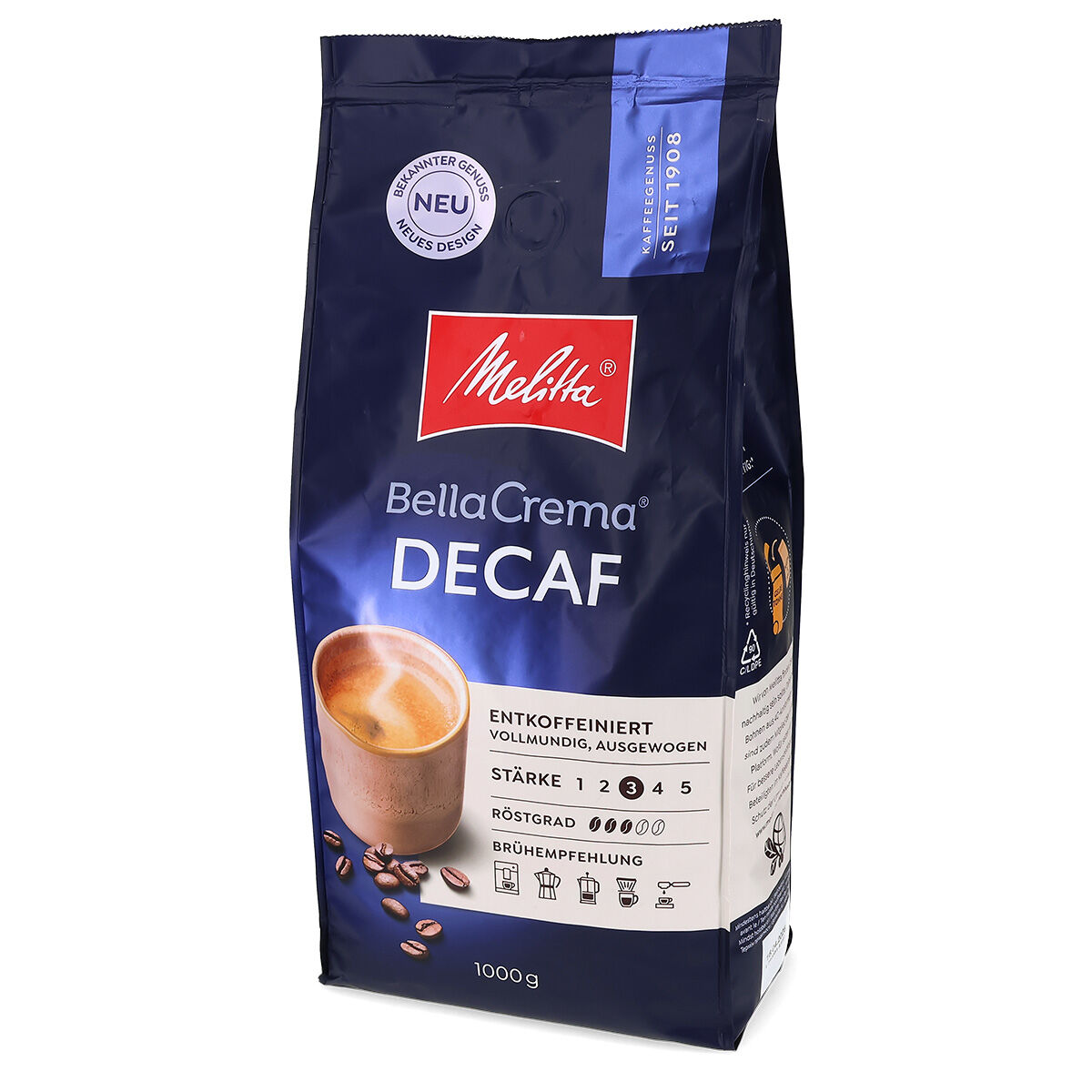 BellaCrema\u0020Entkoffeiniert\u0020\u002D\u0020Melitta