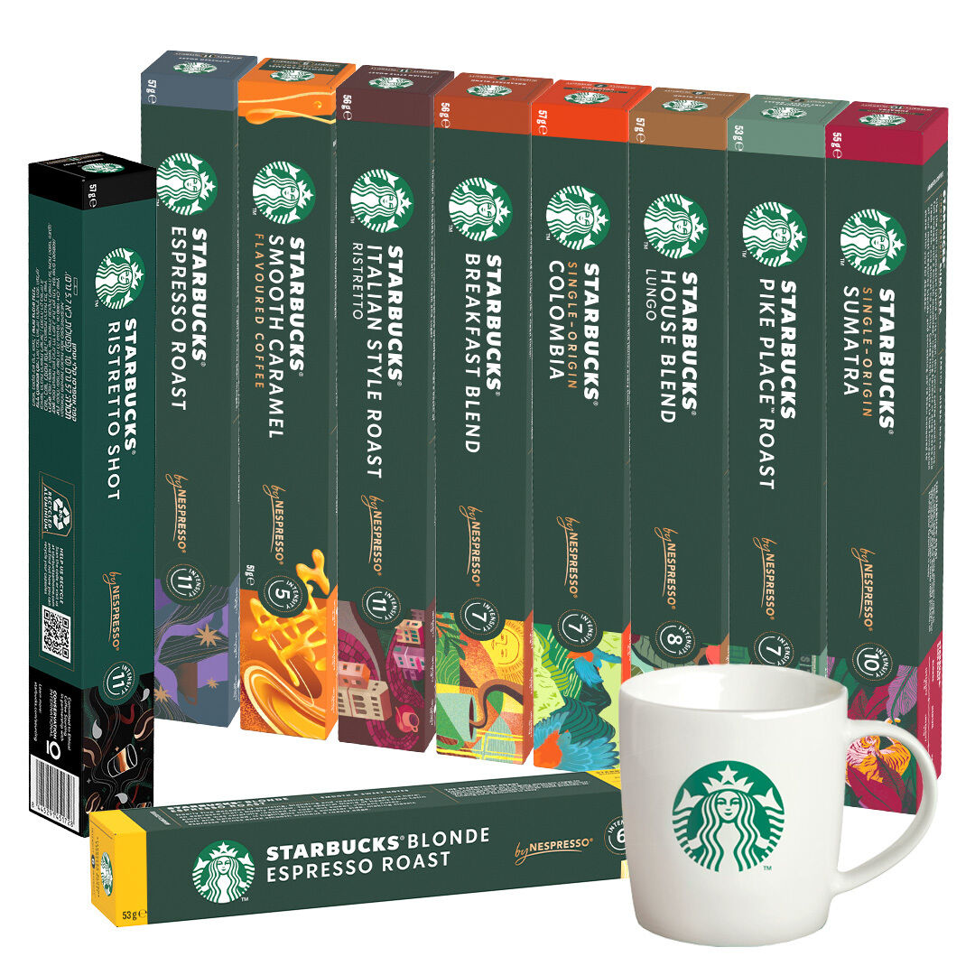 Starbucks\u0020Starterpaket\u0020f\u00FCr\u0020Nespresso\u00AE